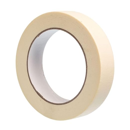 GTSE Masking Tape, 2 Rolls, 1 inch x 55 Yards (164 ft), Multi-Surface Adhesive Painting Tape, Perfect for Painting, Home, Office, School, Art, Crafts, Glass, Vinyl