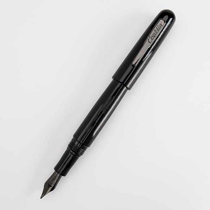 Conklin All American Fountain Pen in Black – Medium Nib, Timeless Design & Premium Craftsmanship – Ideal Gift for Professionals & Collectors