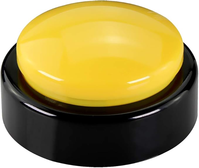 Large Button Alarm Clock - Talking Clock for Visually impaired，Telling Time and Date for Elderly, Impaired Sight or Blind (Battery Included)