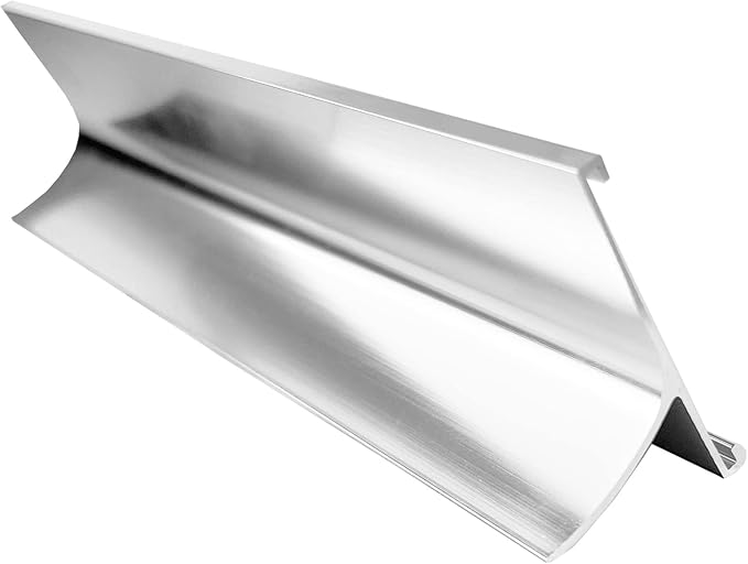 5 Pack 2" x 8" Aluminum Desk Name Plate Holders,Office Business Desk Sign Holder for Meeting Room or Other Business Event (Silver)