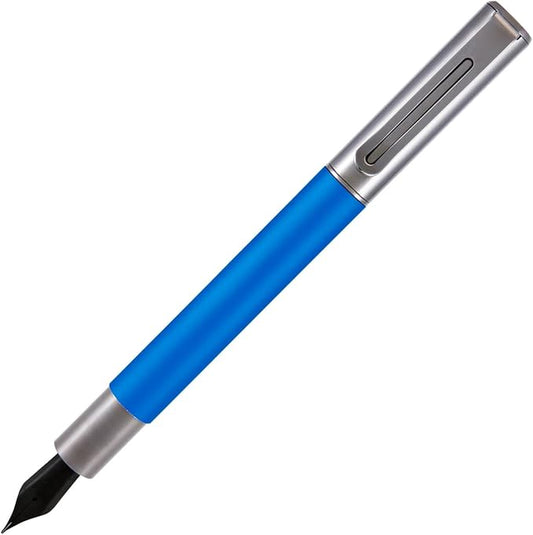 Monteverde USA Ritma Fountain Pen in Turquoise – Broad Nib, Bold JoWo Stainless Steel, Refillable Ink Cartridge/Converter – Ideal for Executives & Artists