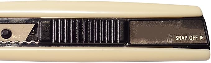 AHCHAY 2pcs Utility Knife 9mm 60 Degree Foil Blade Cutter Snap Off Retractable Wrap Gift Box Paper Wallpaper Craft Abs Anti-slip Handle Auto Lock Cutter