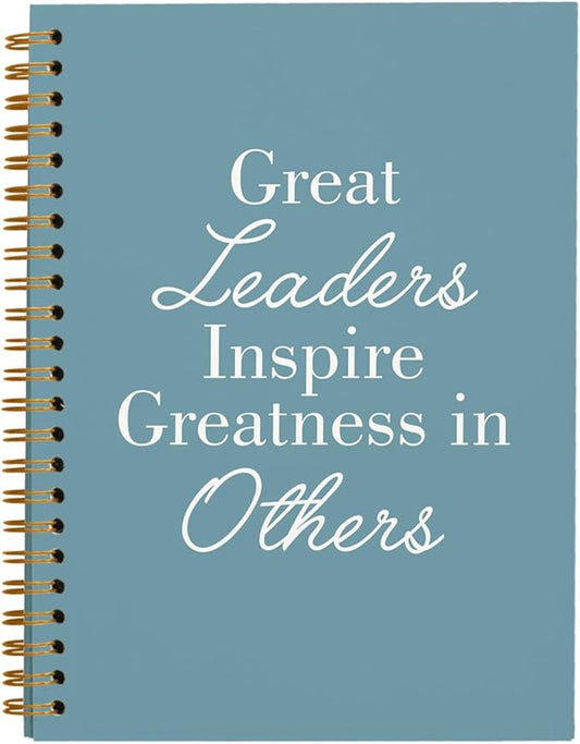 OXW Blue Meeting Notebooks for Work, Leadership Gifts Office Work Notebook Journal for Writing Note Taking, Thank You Gifts for Women Men Leader Boss Mentor Principal Manager, 5.5"x8.3"