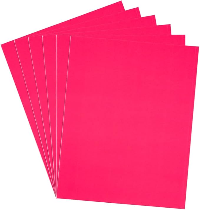 JAM PAPER Laminated Two Pocket Glossy School Folders - Letter Size - High Gloss Fuchsia Hot Pink - 6/Pack
