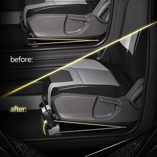 KREACJA NEW 1-1/4" Front Seat Spacer Lifter Lift Fits Toyota Tacoma 2005-2022 4Runner Lexus GX470 2003-2022 Toyota FJs 2006-2014 Factory Grade Adjustable Seat Riser Lift Seat Recline Kit Aluminum