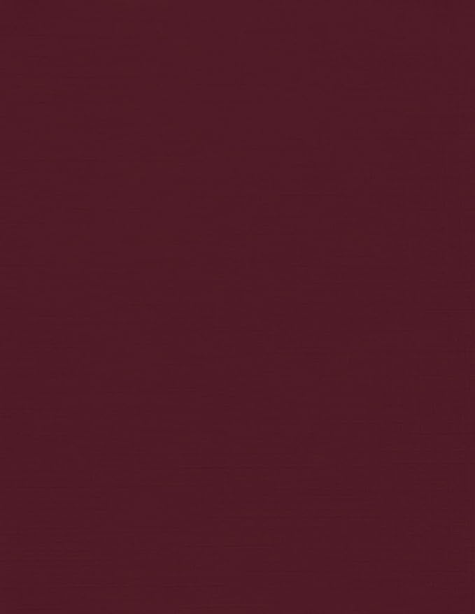 LUXPaper 8.5" x 11" Cardstock | Letter Size | Burgundy Linen | 100lb. Cover (183lb. Text) | 1,000 Qty