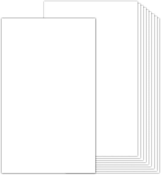 Legal Size Cardstock 8.5x14 White, Goefun Card Stock 110lb Premium Heavy Cardstock Paper 100 Sheets, Thick Printer Paper for Arts and Crafts, Posters, Brochures, Menus, Cards, Covers