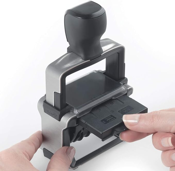 Mark 2000 5430 Professional Self Inking Date Stamp with Custom Text - Up to 4 Lines of Text