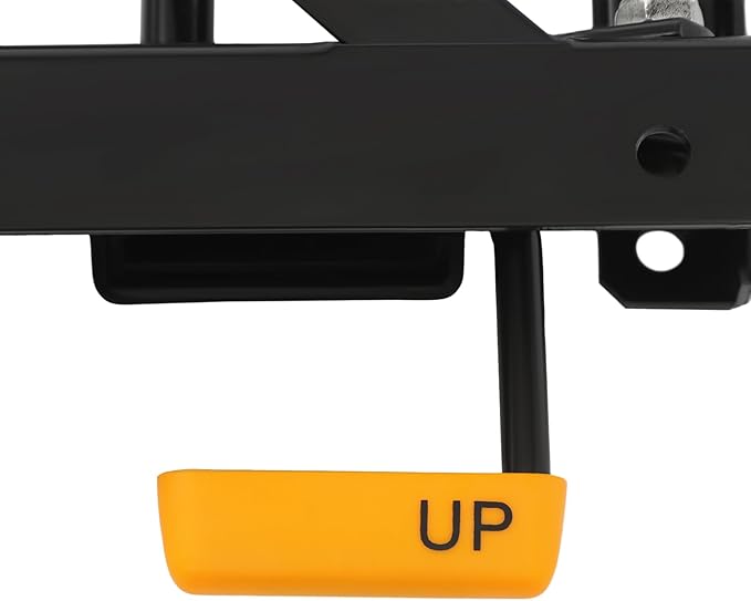 HIPUDNLM Car Seat Height Adjuster,2.76-5.12 Inches Lifting Height Car Seat Lifter Bracket by Hand Pedals,Truck Seat Lifting Base for RVs,Commercial Vehicles,Vans