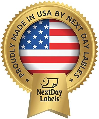 8-1/2 x 11" Neon Color High Light Fluorescent Labels for Laser & Inkjet Printer (Yellow Fluorescent, 2.5" Round - 12 Per Page | 1200 Labels)