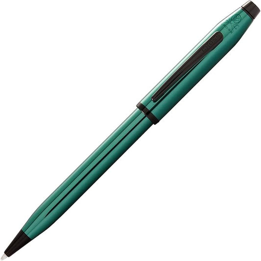 Cross Century II Refillable Ballpoint Pen, Medium Ballpen, Includes Luxury Gift Box - Translucent Green Lacquer