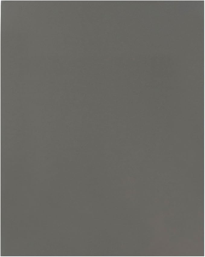 JAM PAPER Laminated Two Pocket Glossy School Folders - Letter Size - High Gloss Grey - Bulk 100/Box