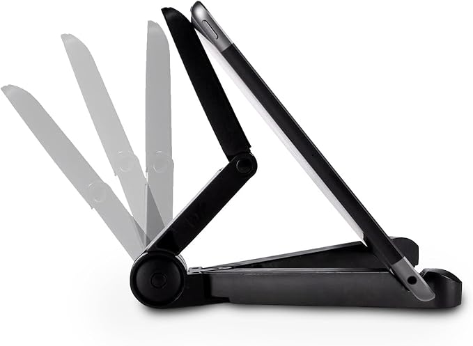 Kado Tablet Stand for Portable Monitor, Adjustable Tablet Holder Foldable, iPad Accessories for Office Compatible with Kindle, Switch, Surface Pro, iPad Pro/Air/Mini, iPhone Pro/Max/Plus