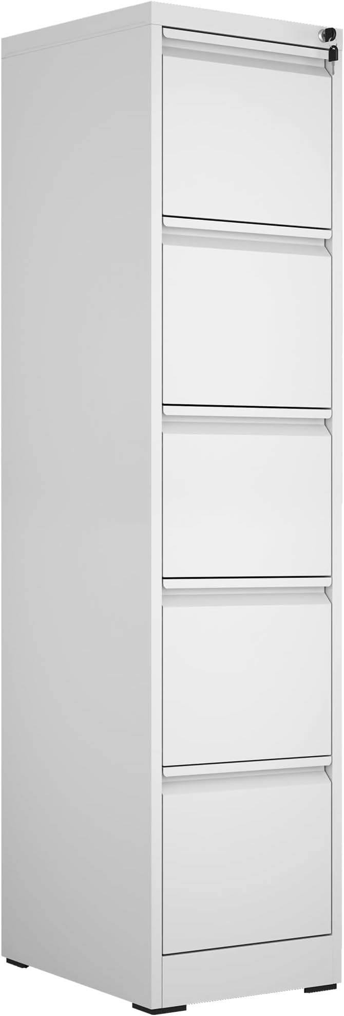 OPTYMIRA Metal File Cabinet with Drawer Heavy Duty Locking File Cabinets Home Office Steel Filing Cabinet Vertical File Cabinets for Legal/Letter Size File,Assembly Required