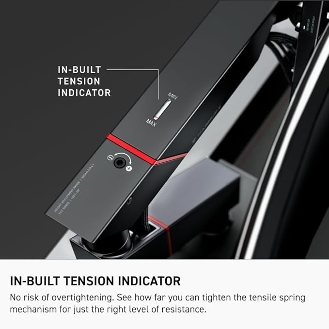 Secretlab Magnus Monitor Arm (Heavy Duty Edition) - Designed for Ultrawide Monitors - Up to 57 inches, 18 to 35lbs - Includes Heavy-Duty tilt Pivot