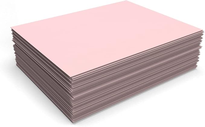 LUXPaper 8.5" x 11" Cardstock | Letter Size | Candy Pink | 100lb. Cover (183lb. Text) | 50 Qty