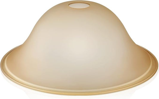 Huquary Lamp Glass Shades for Floor Lamp Elegant Cover Light Fixture Shade Light Fixture Replacement(12.2 x 4.92 x 1.65 Inch,Antique)