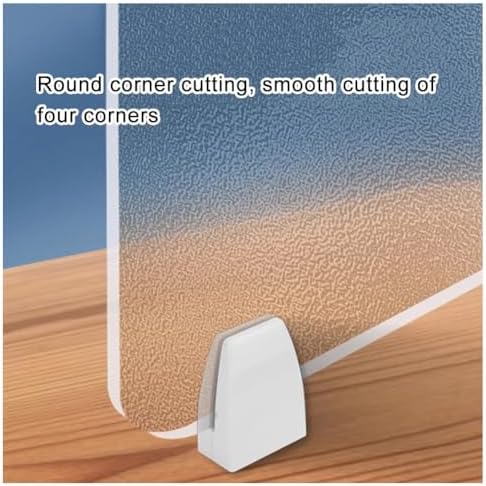 Acrylic Privacy Screen Divider for Desk, Portable Frosted Tabletop Panel, Office & School Workstation Visual Barrier, Clear-B 100x30cm/39.4x11.8in