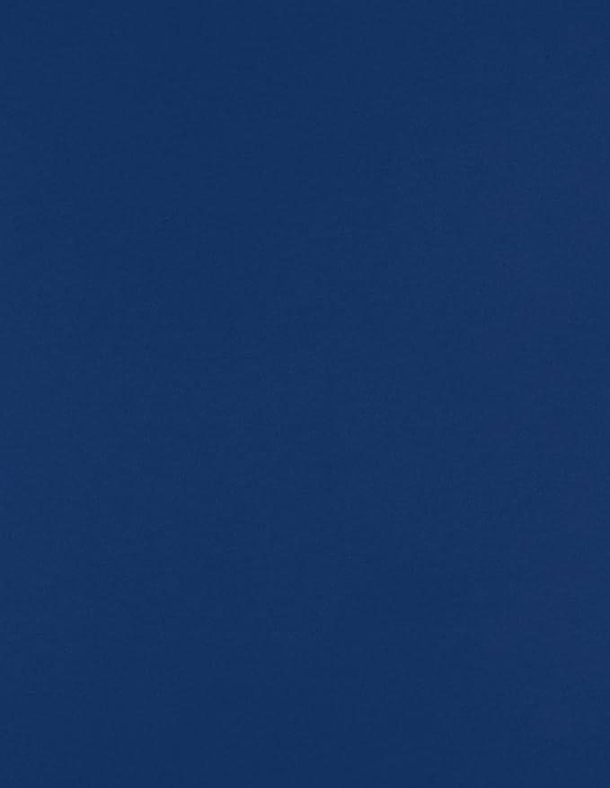LUXPaper 8.5" x 11" Paper | Letter Size | Navy Blue | 80lb. Text | 50 Qty