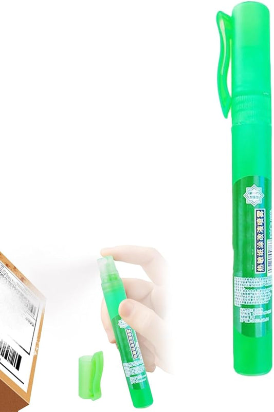 Privacy Cover Spray Pen for Documents and Labels, 10ml White-Out Correction Fluid, Thermal Paper Privacy Eraser for Shipping Address Protection (1)