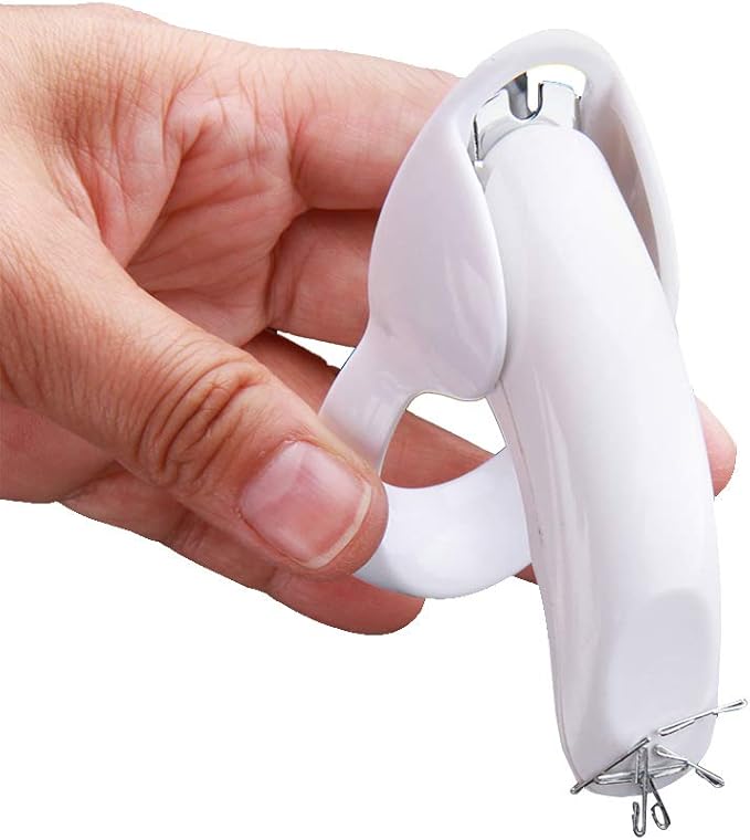 NOVA Glacier Effortless Staple Remover Tool, Staple Puller, Ergonomic Mechanism, Magnetic Function, for Office School and Home, Convenient and Functional