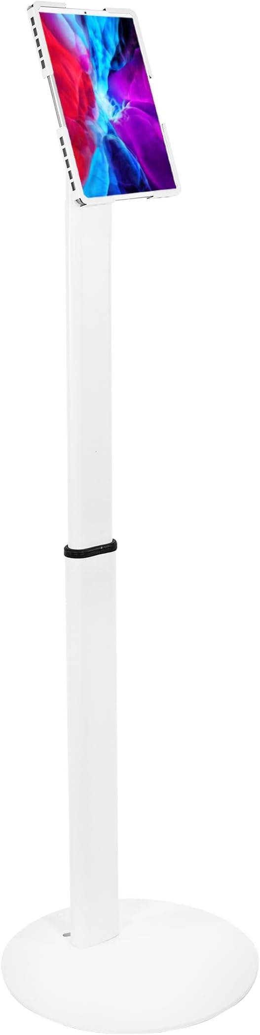 Mount-It! Anti-Theft Universal Tablet Kiosk Stand, Fits iPad Pro, Galaxy Tab, Surface Pro 9.7-13 Inch Tablets | Adjustable Floor Stand with Secure Locking for Retail, Trade Shows, POS, and Public Use