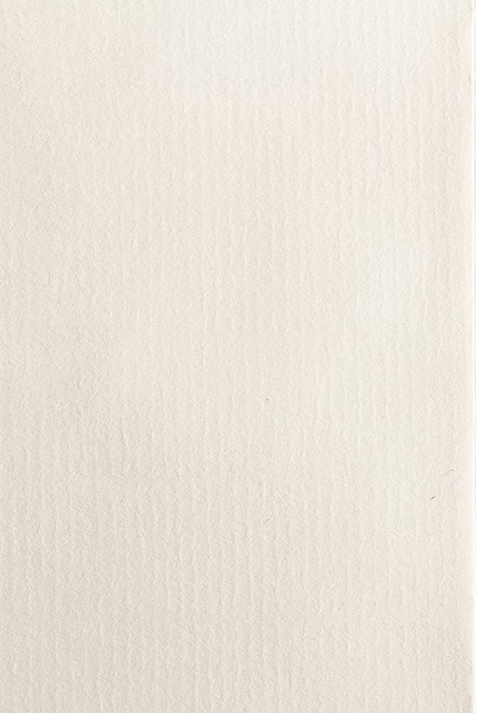 JAM PAPER Strathmore 24lb Paper - 90 gsm - 8.5 x 11 - Natural White Laid - 100 Sheets/Pack