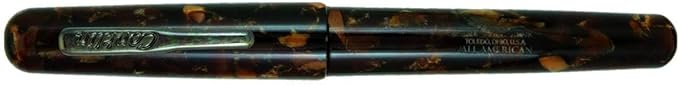 Conklin All American Fountain Pen in Brownstone – Fine Nib, Elegant Brown Finish & Superior Craftsmanship – Ideal Gift for Professionals & Pen Collectors