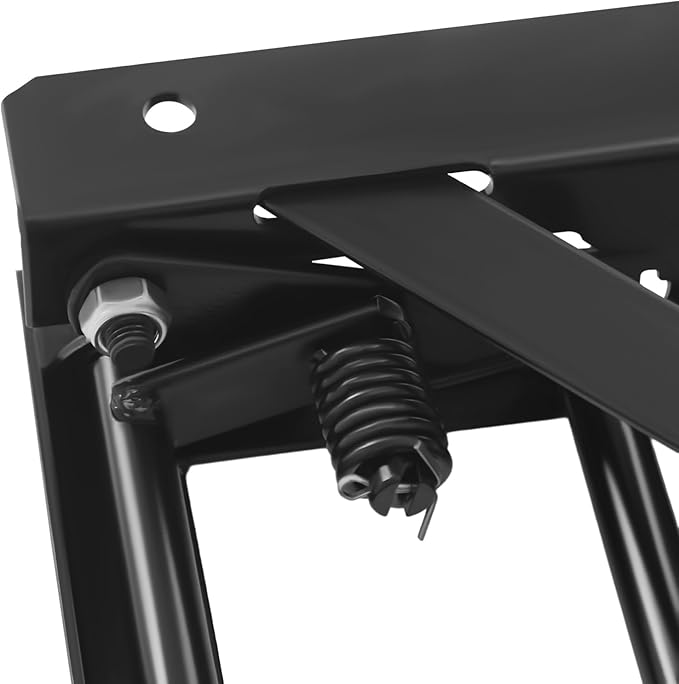 HIPUDNLM Car Seat Height Adjuster,2.76-5.12 Inches Lifting Height Car Seat Lifter Bracket by Hand Pedals,Truck Seat Lifting Base for RVs,Commercial Vehicles,Vans
