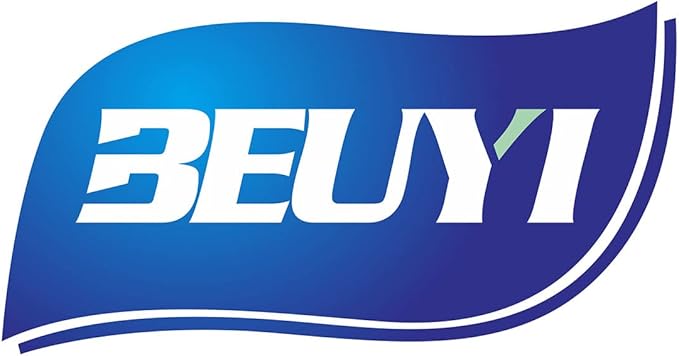 BEUYI 2.5 Mil Premium 7"x10" Clear Adhesive Shipping Label Pouches, Packing List Envelopes, Sturdy Plastic Shipping Documents Sleeves/Protector (100 Pack)