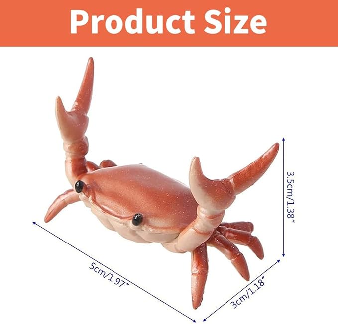 Crab Pen Holder for Desk, Cute Multifunctional Weightlifting Desk Crab Pencil Holder Organizer for Pens, Pencils & Makeup, Funny Desktop Decor Gift for Home Office School (Purple)