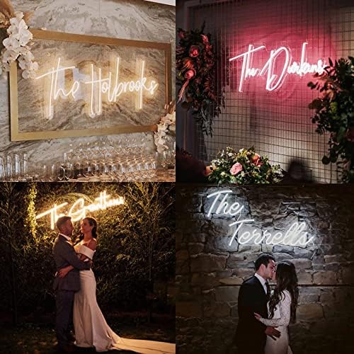 Custom Neon Signs, Sign for Bachelorette Party Engagement Party First Birthday Favors Home Wall Decorations Light Wall Art Gifts 16"