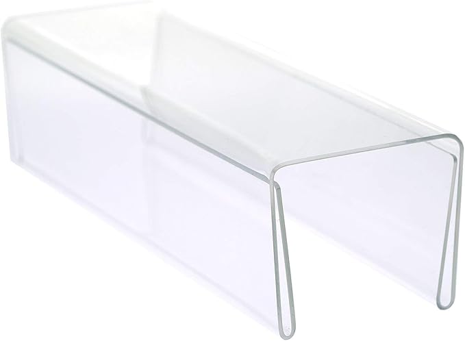 Source One Deluxe Clear Acrylic Cubicle Sign Holder & Name Plates 3 Sizes Available (2 1/4 Inch Hook, Name Plate Double Sided)