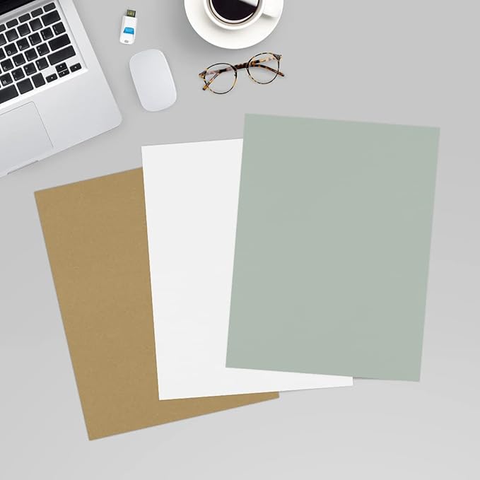 LUXPaper 8.5" x 11" Paper | Letter Size | Slate Gray | 70lb. Text | 250 Qty