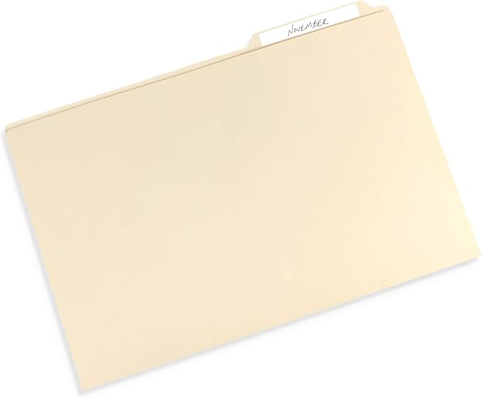 Blue Summit Supplies 11x17 Folders for Blueprints, Plans, Drawings, and Construction, Manila 11x17 File Folders, Bulk 50 Pack