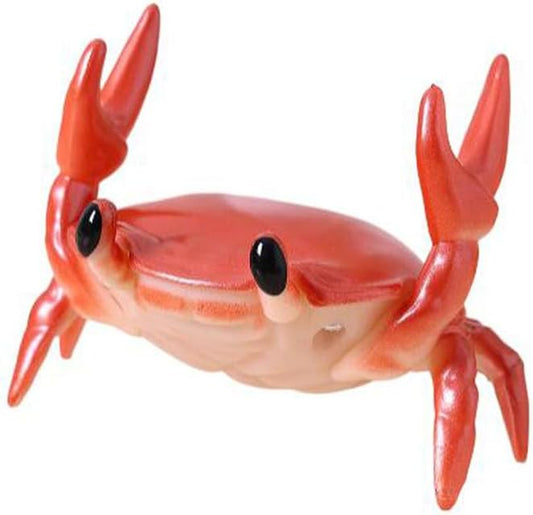 LOGUTIA Crab Phone Stand Ornament - Crab Pen & Pencil Holder In Red Reptile Phone Stand, Crab Statue, Resin Crab Ornament Red Crab Support(red)