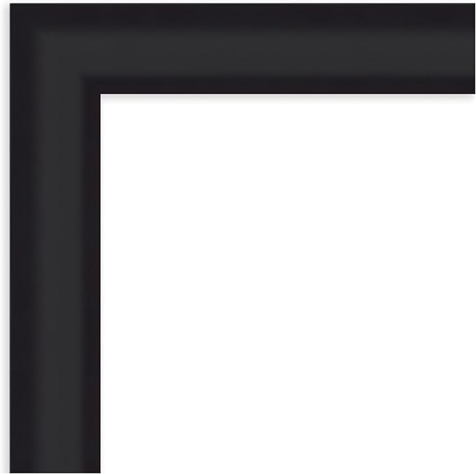 Amanti Art Black Framed Magnetic Board 45x53 Oversize Vision Board for use with Magnets, 100% Metal Sheet to Display Items as Office Decor or for Home Organization in mudroom, Kitchen or Kids Room