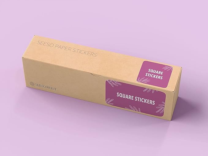 120 Labels Personalized and Custom Design Vinyl Stickers Removable Waterproof UV Resistant Any Shape and Size with Your Logo Text Image