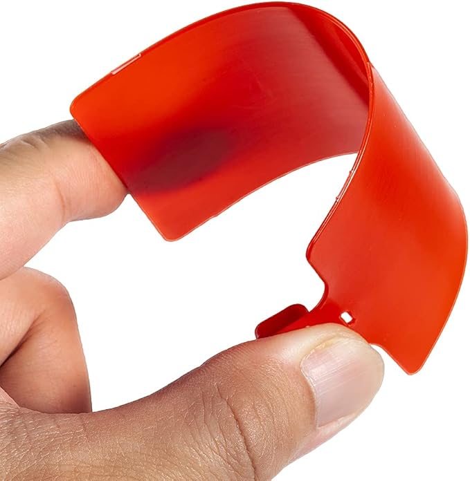 400Pcs Plastic Seals Shipping Label Tags, Writable Marker Big Sign Tie for Logistics, 255mm Total Length Self Locking Inventory Waterproof Tag Fastener with 3 Marker Pen (Red)
