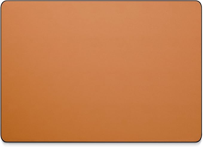 Jotsome Leather Desk Pad Mat, Non-Slip Desk Blotter Pad - Desk Protector for Office, Home, Lap Desk, Laptop, and Desktop, Gift for The Holidays (Tan, 17" x 12")