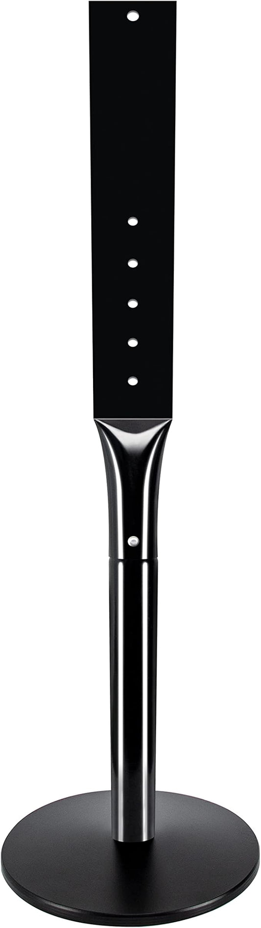 VAIIGO Heavy Duty Parking Sign Base Cast Iron 48" Parking Sign Post, Heavy Duty Cast Iron Sign Holder Base, Movable Sign Stand Suitable for Hanging Warning, Notice, Guiding Sign Display Stand (Black)