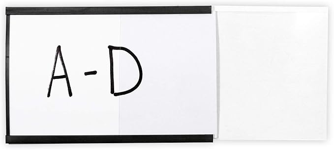 SmartSign Magnetic 'C' Channel Label Holders | 2" x 3", Pack of 10