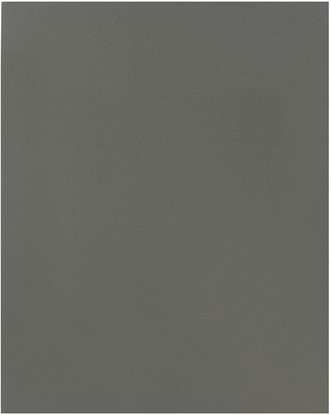 JAM PAPER Laminated Two Pocket Glossy Folders - Grey - 3/Pack