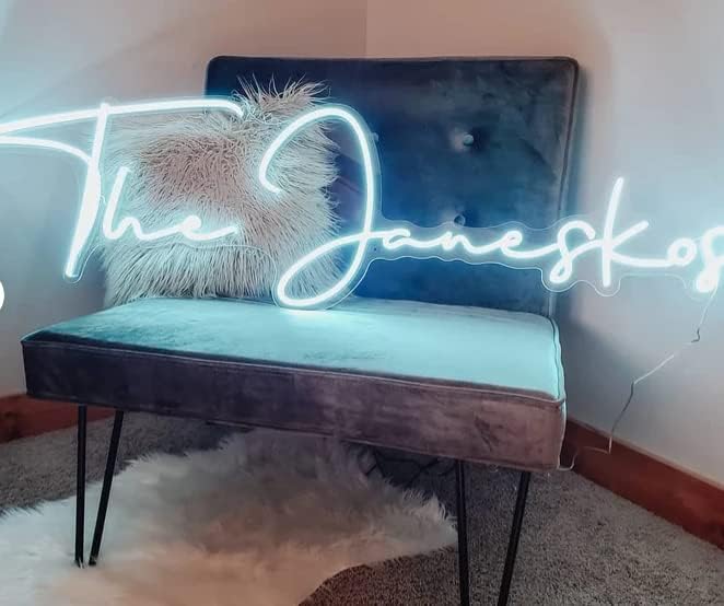 Custom Neon Sign Customizable, Custom LED Sign for Wall Decor, Personalized Neon Signs for Nail Salon Wedding Birthday Party Bedroom Bar Shop Name Logo