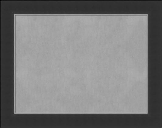 Amanti Art Black Framed Magnetic Board 23x29 Medium Vision Board for use with Magnets, 100% Metal Sheet to Display Items as Office Decor or for Home Organization in mudroom, Kitchen or Kids Room
