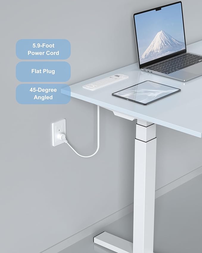 Recessed Power Strip with Retractable USB C Cable,2 PD 20W USB C,Flush Mount Countertop Drawer Outlet, Furniture Hidden Outlet for Side Table,End Table,3 Outlets (White, 6FT-20W USB)