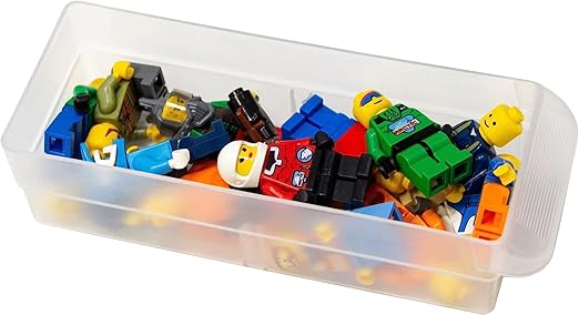 Akro-Mils 16-Drawer Plastic Storage Cabinet | 10-1/2 x 6-1/2 x 8-1/2 Inch | Black | Model 10116 | Garage Organization