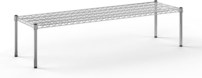 Regal Altair 18" Deep x 60" Wide x 14" Height Wire Shelving Kit | 1-Tier | NSF Commercial Storage Rack Unit