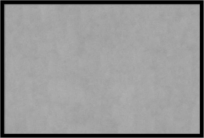 Amanti Art Black Framed Magnetic Board 25x37 Large Vision Board for use with Magnets, 100% Metal Sheet to Display Items as Office Decor or for Home Organization in mudroom, Kitchen or Kids Room