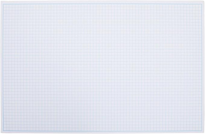 Bright Creations 2 Pack Engineering Graph Paper Pads, 11x17 Quadrille Grid Paper for Drafting, Engineering, Blueprint Drawing, Architect Designers (4 Squares Per Inch, 50 Sheets Each Pad)
